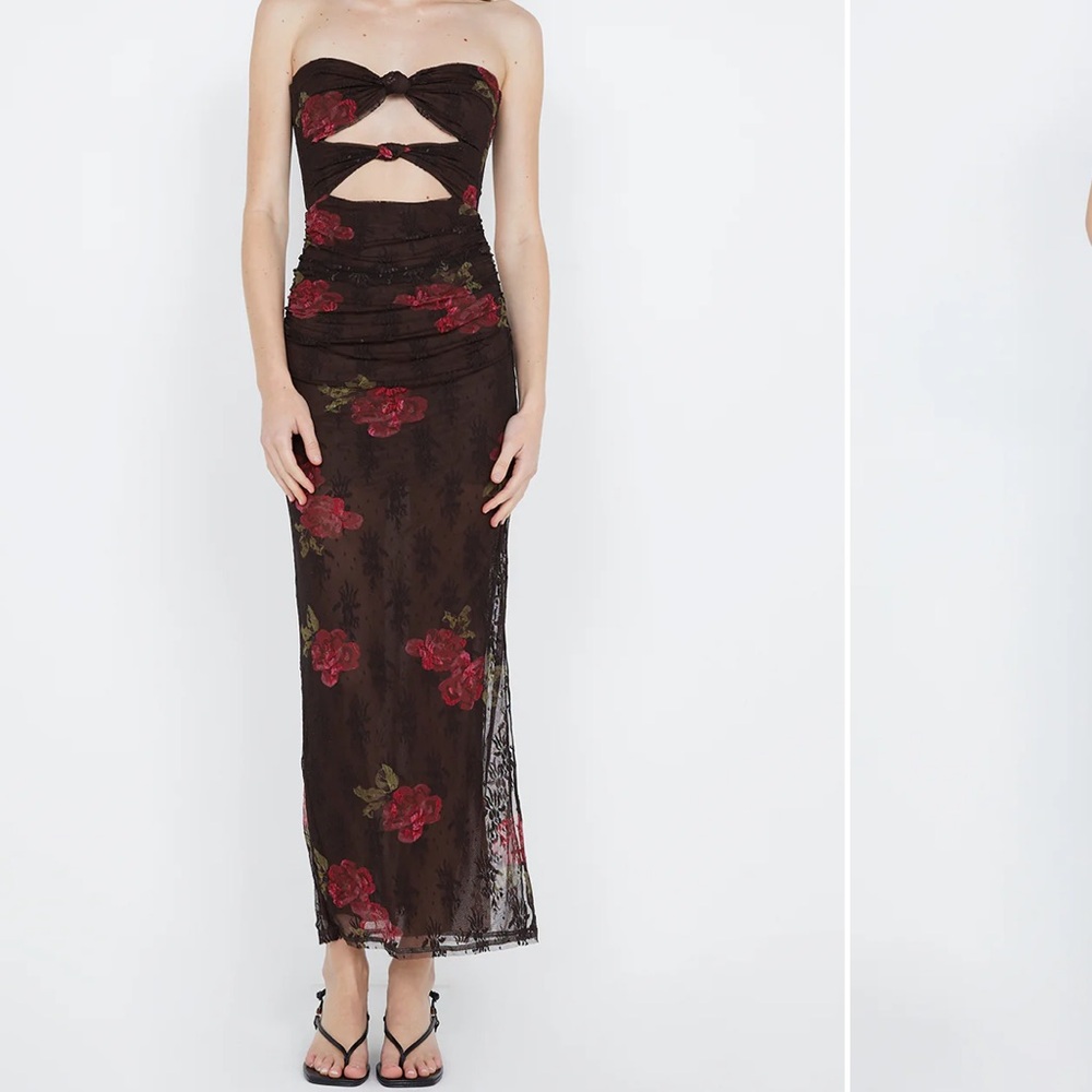 Bec & Bridge Desert Rose Strapless Dress